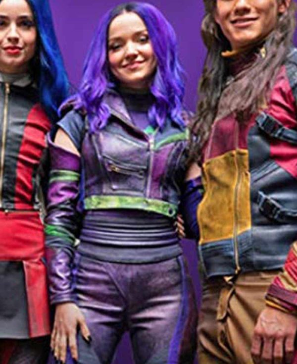 Mal Descendants 3 Leather Jacket